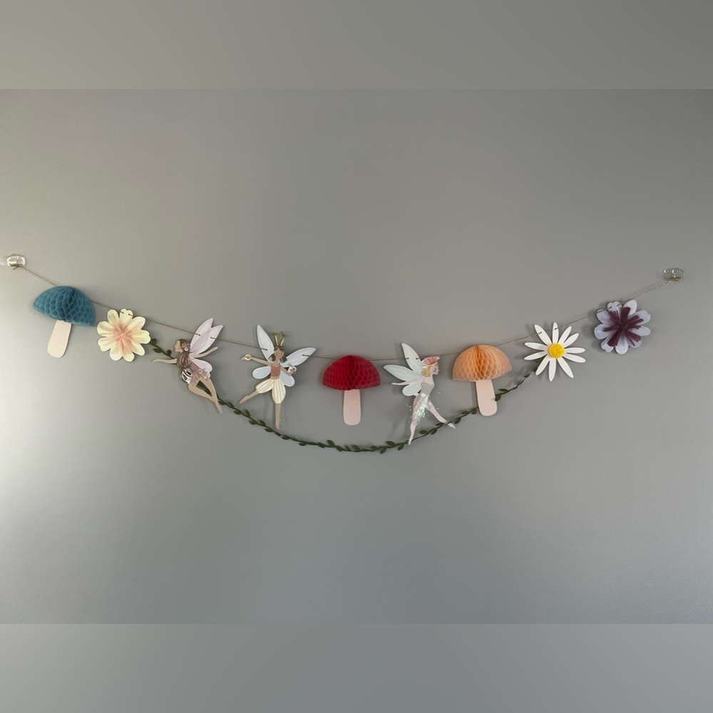 Fairy birthday decor, meri meri